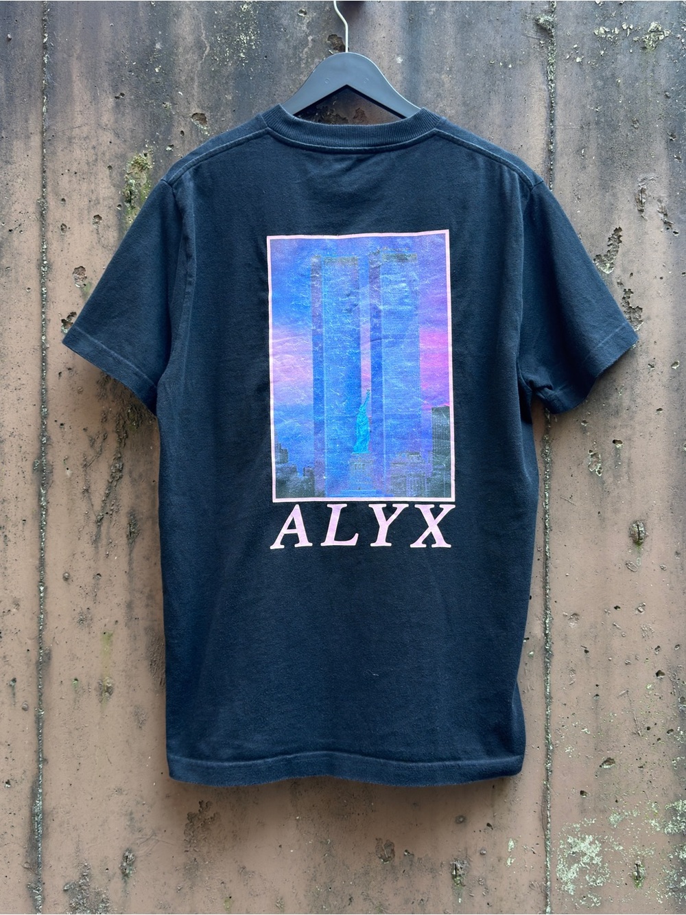 ALYX Twin Towers graphic tee large rare